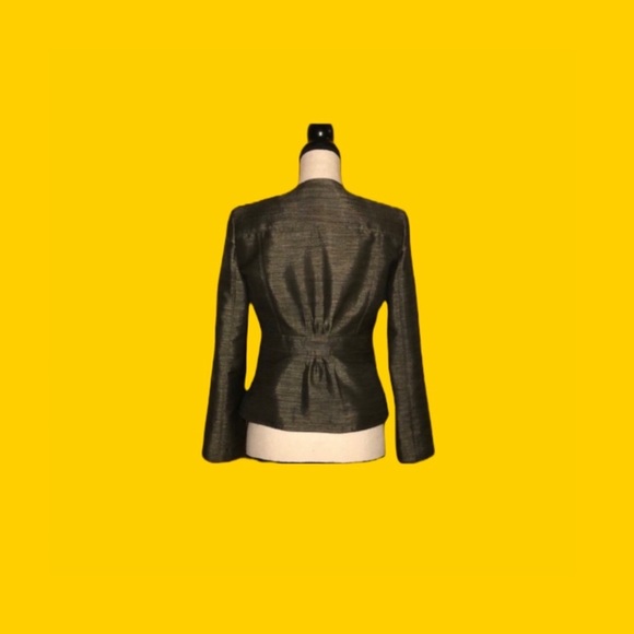 BURBERRY Army-inspired metallic vintage blazer - Picture 2 of 10